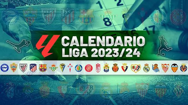 Calendario Liga 2023-24: jornadas, fechas y partidos de Primera División