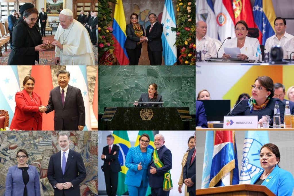 presidenta Xiomara ha visitado más de 10 países