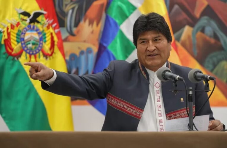 ORDEN DE CAPTURA CONTRA EVO MORALES