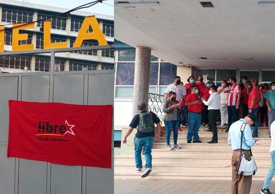 COLECTIVOS DE LIBRE AGARRADOS DE LAS GREÑAS