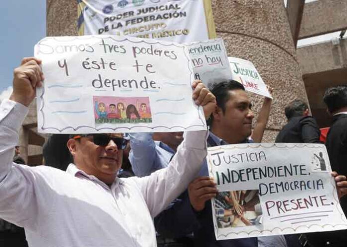 SUSPENSIÓN DE ACTIVIDADES EN EL PODER JUDICIAL EN MÉXICO