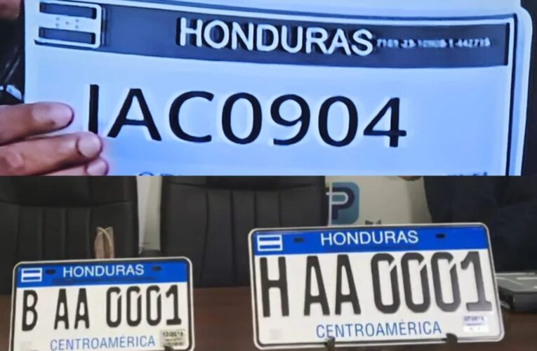 SEGUIMOS CON PLACAS VEHICULARES DE PAPEL