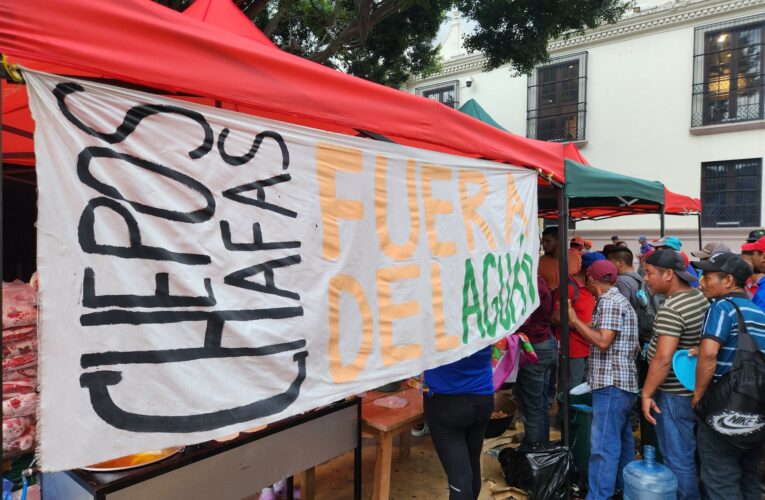 CAMPAMENTO DE COPINES EN EL CONGRESO