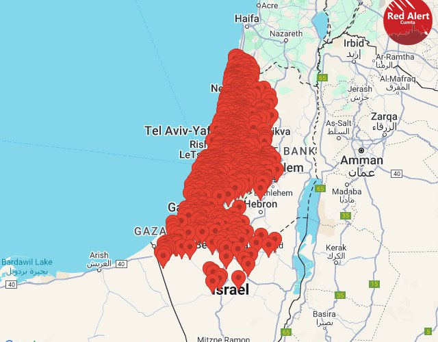 IRÁN LANZA MISILES CONTRA TERRITORIO ISRAELÍ