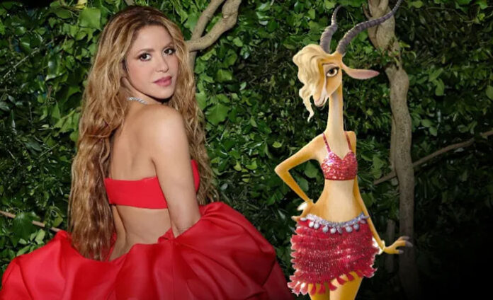 SHAKIRA PONE VOZ AL PERSONAJE DE GAZELLE EN ‘ZOOTOPIA 2’